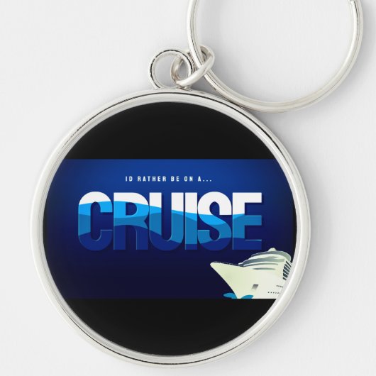 Funny Cruise Sleutelhanger (Voorkant)
