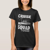 Funny Cruise Squad 2023 - Vacation T-shirt (Voorkant)