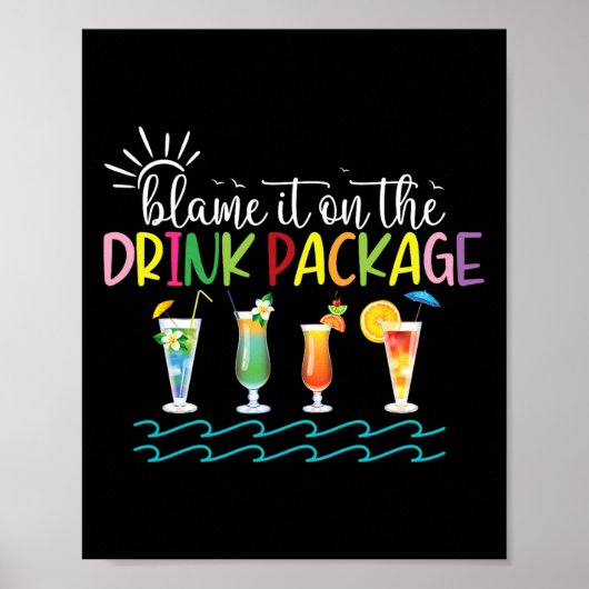 Funny Cruise Summer 2024 geeft de schuld aan de Dr Poster (Voorkant)