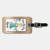 Funny Cruise Vacation Beachy Drink Bagagelabel (Voorkant horizontaal)