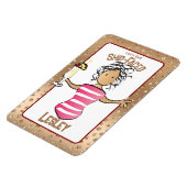 Funny Cruise Vacation Ship Dep voor haar Magneet (Linkerzijde)