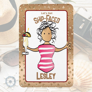 Funny Cruise Vacation Ship Dep voor haar Magneet