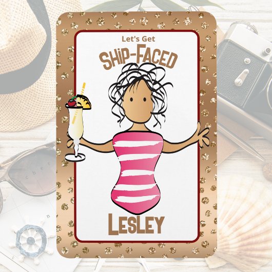 Funny Cruise Vacation Ship Dep voor haar Magneet