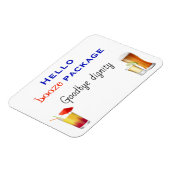 Funny Cruse Deuren Stateroom Magnet Booze Cocktail Magneet (Linkerzijde)