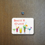 Funny Cruse Deuren Stateroom Magnet Drink Cocktail Magneet<br><div class="desc">Dit ontwerp is gemaakt met behulp van digitale kunst. Het kan in het gebied worden aangepast door de klik aan te passen en de naam, initialen of woorden aan te passen. U kunt de tekstkleur en de stijl ook veranderen of de tekst voor een slechts ontwerp van het afbeelding schrappen....</div>