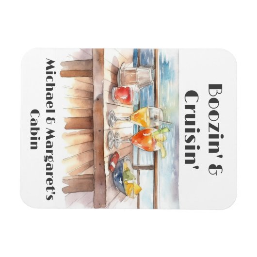 Funny Cruse Deurmarkering Drink Humor Magneet (Horizontaal)