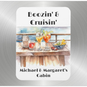 Funny Cruse Deurmarkering Drink Humor Magneet