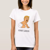 Funny Crying Donald Trump Sore Loser T-shirt (Voorkant)
