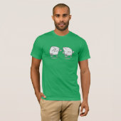 Funny Ctrl Esc Keys T-shirt (Voorkant volledig)