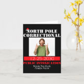 Funny Cture Matching Family Christmas Pajama  Kaart (Gele Bloem)