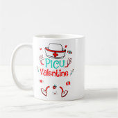Funny Cu Valentines Day Nurse Crew Family Group  Koffiemok (Links)