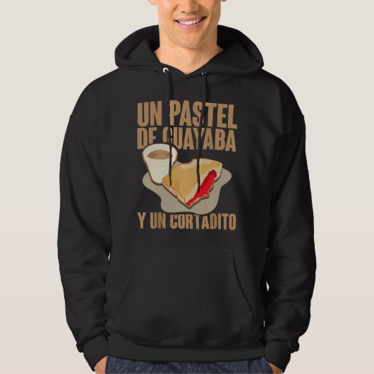 Funny Cuban Coffee Guayaba Guava Breakfast Hoodie (Voorkant)
