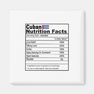 Funny Cuban Magneet