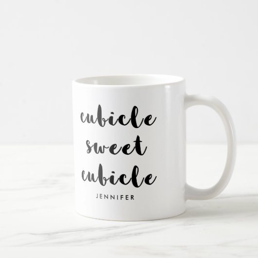 Funny Cubicle Sweet Cubicle | Voor de Kantoor Koffiemok (Rechts)