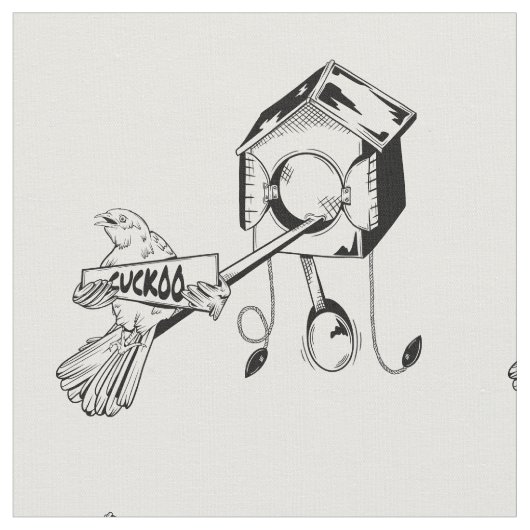 Funny Cuckoo Clock Stof (Close Up)