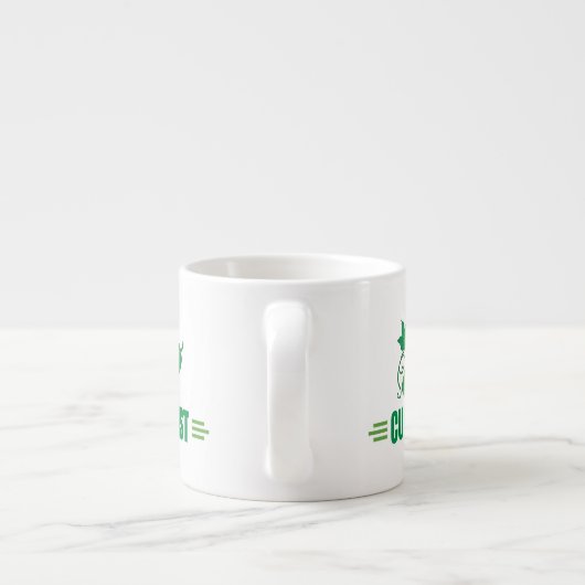 Funny Cucumber Espresso Kop (Achterkant)