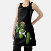 Funny Cucumber Pickle Dancing Food Schort (Insitu)