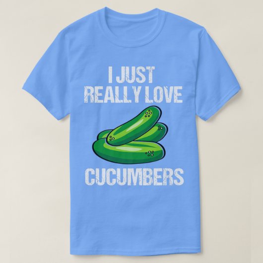 Funny Cucumber Pickles T-shirt (Design voorkant)