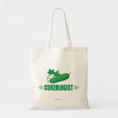 Funny Cucumber Tote Bag (Voorkant)