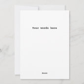 Funny cup of theeminnaar met platte Valentijnsdag Feestdagenkaart (Achterkant)