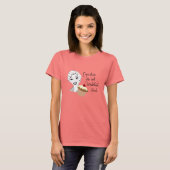 Funny Cupcake Quote Shirt (Voorkant volledig)
