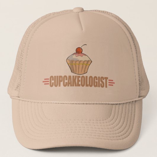 Funny Cupcake Trucker Pet (Voorkant)