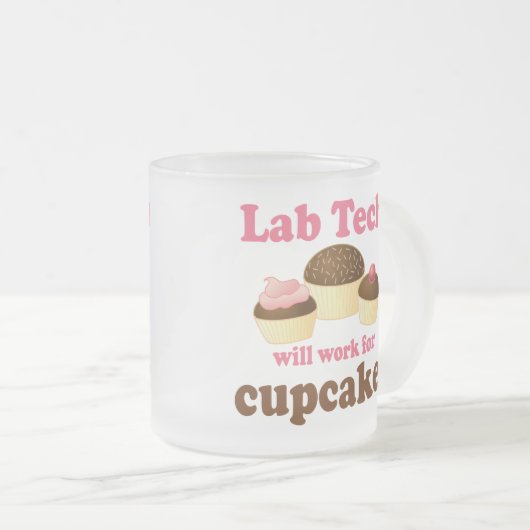 Funny Cupcakes Design Lab Tech Matglas Koffiemok (Voorkant rechts)