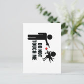 Funny Cupid Briefkaart (Staand voorkant)