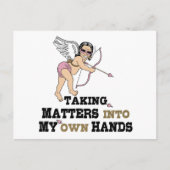 Funny Cupid Briefkaarten (Voorkant)