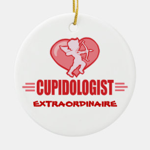 Funny Cupid Love Keramisch Ornament