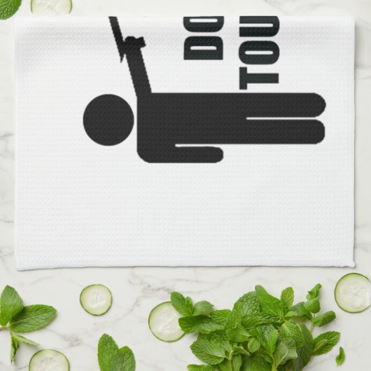 Funny Cupid Theedoek (Gevouwen)