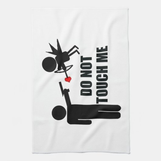 Funny Cupid Theedoek (Verticaal)