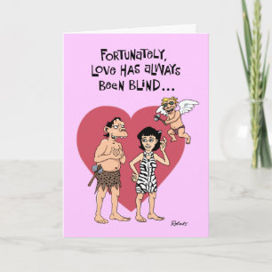 Funny Cupid Valentijn Wenskaart Feestdagen Kaart
