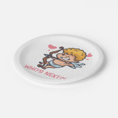 Funny Cupid Valentijnsdag | Bord papier (Gekanteld)