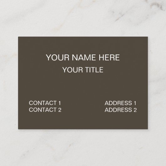 Funny Curious Raccoon Visitekaartje (Achterkant)