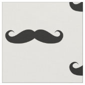 Funny Curled Black Mustache Stof (Close Up)