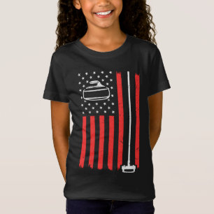 Funny Curling Gift for Men Women Curling Players U T-shirt