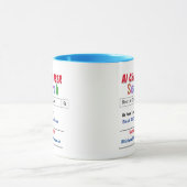 Funny Custom Best AI Chat User Gift Mok (Midden)