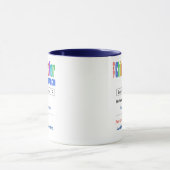 Funny Custom Best Chiropractor Gift Mok (Midden)