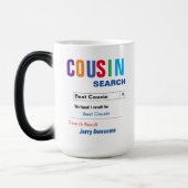Funny Custom Best Cousin Gift Magische Mok (Links)