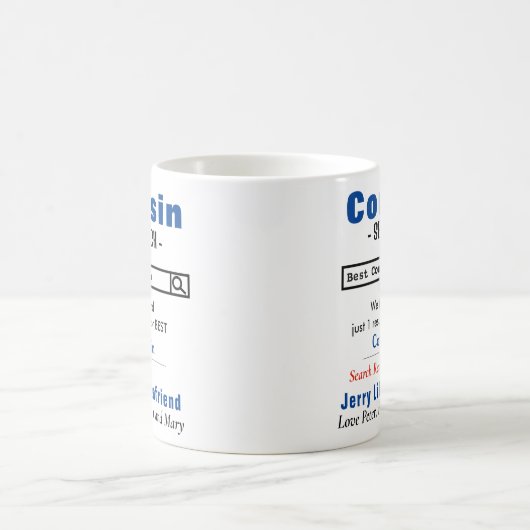 Funny Custom Best Cousin Mok (Center)