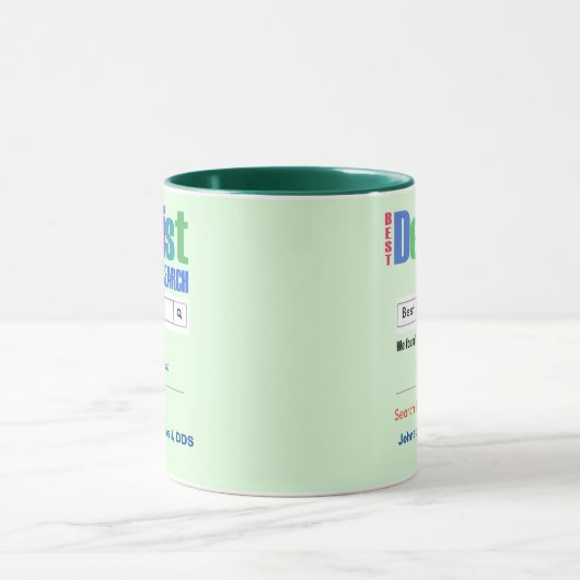 Funny Custom Best Dentist Gift Mok (Midden)