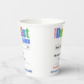 Funny Custom Best Dentist Papieren Bekers (Links)