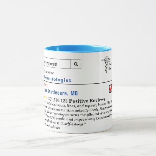 Funny Custom Best Dermatologist Specialist Mok (Midden)