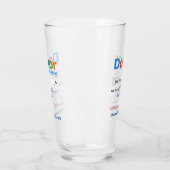 Funny Custom Best Doctor Gift Glas (Links)