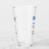 Funny Custom Best Doctor Gift Glas (Rechts)