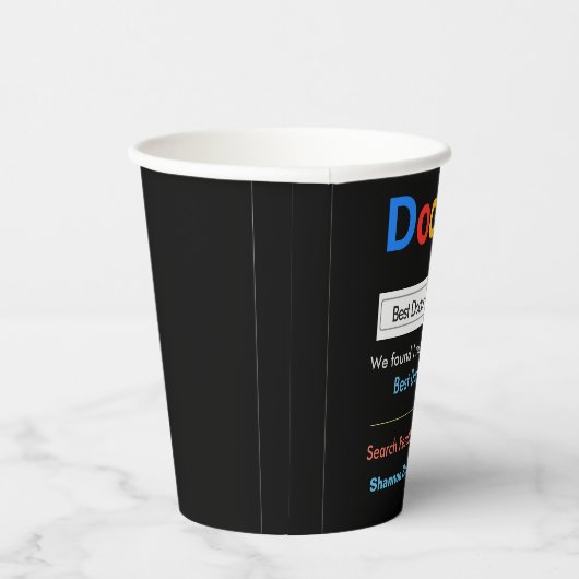 Funny Custom Best Doctor Gift Papieren Bekers (Rechts)