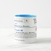 Funny Custom Best Doctor Mok (Midden)