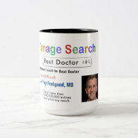 Funny Custom Best Doctor Search Gift Mok