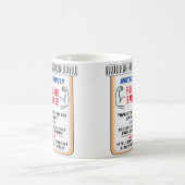 Funny Custom Best Employee Coffee Mok (Center)